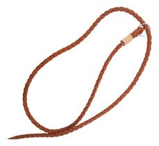 Laço Em Couro Boiadeiro Guia Cruzada Chicote Umbanda 3Metros