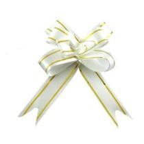 Laço Fácil C/ Filete 10u P/ Presente 15x270mm Branco Laço Fácil C/ Filete 10u P/ Presente 15x270mm Branco