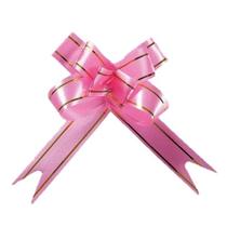 Laço Fácil C/ Filete 10u P/ Presente 15x270mm Rosa Claro