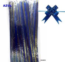 Laço fácil De Presente AZUL Tamanho Pequeno Pacote Com 200 Peças Laço fácil De Presente AZUL Tamanho Pequeno Pacote Com 200 Peças