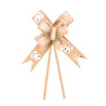 Laço Fácil - Feliz Páscoa Laranja - 10 Unidades - Cromus Páscoa - Rizzo Laço Fácil - Feliz Páscoa Laranja - 10 Unidades - Cromus Páscoa - Rizzo