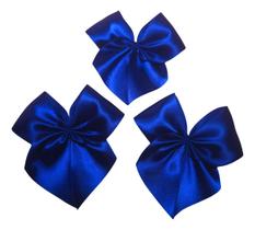 Laço Lacinho De Cetim N9 Grande Cor Azul Prof 12 Unidades Laço Lacinho De Cetim N9 Grande Cor Azul Prof 12 Unidades