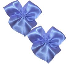 Laço Lacinho De Cetim N9 Grande Cor Lilas Claro 24 Unidade