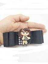 Laço para cabelo Deni, gorgurão c biscuit meninas - Ref. DENIB / 0208 Laço para cabelo Deni, gorgurão c biscuit meninas - Ref. DENIB / 0208