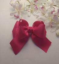Laço para cabelo em gorgorão pink