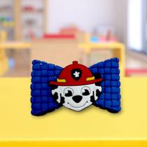 Laço para cabelo infantil ou pet Patrulha Canina