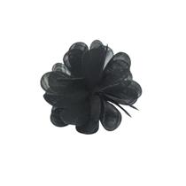 Laço para Cachorro Flor Pompom Preto Oh My Dog Laço para Cachorro Flor Pompom Preto Oh My Dog