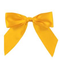 Laço Perfeito de Fita de Cetim com Lacre Prático - Amarelo Canário - G 11x13cm - 3 unidades - Cromus - Rizzo Laço Perfeito de Fita de Cetim com Lacre Prático - Amarelo Canário - G 11x13cm - 3 unidades - Cromus - Rizzo