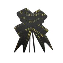 Laco Pronto 1,8cmx35cm Borboleta Fio Dourado 10 Unidades