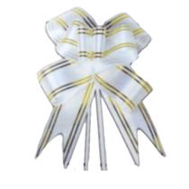 Laco Pronto 1,8cmx35cm Borboleta Fio Dourado 10 Unidades