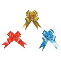 Laço Pronto Decorado 18MM X 36,5CM Sortidos - Pacote com 200