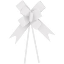 Laço Pronto Liso 18MM Branco - Pacote com 10 Unidades (embalagem com 20 Pacotes)