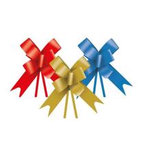 Laço pronto liso sortido 12mm pacote com 10 unidades Laço pronto liso sortido 12mm pacote com 10 unidades