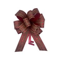 Laço Pronto Para Presente e Embalagem - Flor Eco 10 Unidades Natal Laço Pronto Para Presente e Embalagem - Flor Eco 10 Unidades Natal