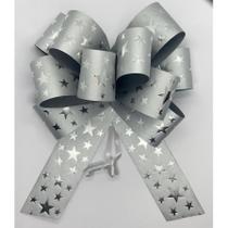 Laço Pronto Para Presente e Embalagem - Laço Estrela Flor Grande 10 Unidades