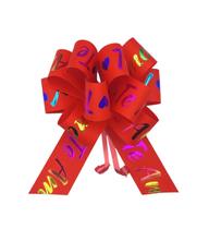 Laço Pronto Para Presente Linha Multicor Pacote com 10 unidades