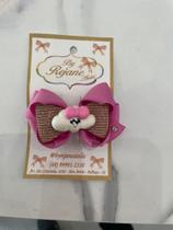 Laço rosa com dourado Laço rosa com dourado