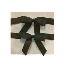 Laço Simples Marrom - 2 Unidades - 60cm - Fitas Progresso - Rizzo