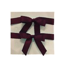 Laço Simples Marsala - 2 Unidades - 60cm - Fitas Progresso - Rizzo