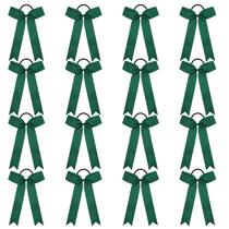 Laços Cheer DEEKA Forest Green Collegiate Style x16 para meninas