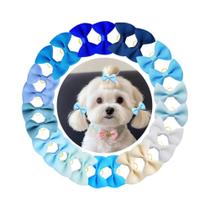 Laços Coloridos Para Cães 30PCS, Faixas De Borracha Feitas À Mão, Acessórios De Cabelo Para Animais Laços Coloridos Para Cães 30PCS, Faixas De Borracha Feitas À Mão, Acessórios De Cabelo Para Animais