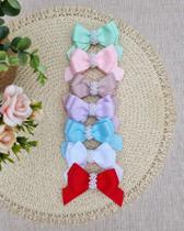 Laços cruzados com ponta