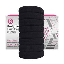 Laços de cabelo Burlybands grandes para cabelos grossos, pesados ou encaracolados x8