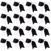 Laços de cabelo Cheer OAOLEER de 8 polegadas para meninas adolescentes líderes de torcida x16