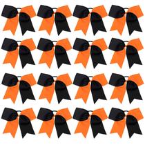 Laços de cabelo Cheer OAOLEER de 8 polegadas para meninas líderes de torcida (16 unidades) Laços de cabelo Cheer OAOLEER de 8 polegadas para meninas líderes de torcida (16 unidades)