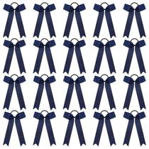 Laços de cabelo elásticos Cheer Bows CEELGON College Style 20 unidades