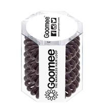 Laços de cabelo Goomee Original The Markless COCO BROWN, pacote com 4 Laços de cabelo Goomee Original The Markless COCO BROWN, pacote com 4