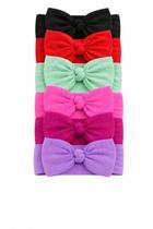 Laços de Cabelo Infantil Faixa de Cabelo Bebê Tiara Turbante Cabelo Infantil Menina Kit 6 Peças