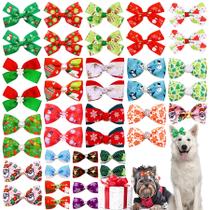 Laços de cabelo para cães de Natal PET SHOW, 20 pares de laços de 5 a 10 cm Laços de cabelo para cães de Natal PET SHOW, 20 pares de laços de 5 a 10 cm