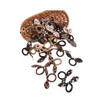 Laços De Cabelo Para Meninas Com Orelhas De Coelho Fofas 30 Peças Bandas De Cabelo Elásticas Com