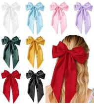 Laços de cabelo para mulheres e meninas, clipes de cabelo Ribbon Bow