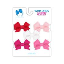 Laços de Cabelo Wee Ones para Bebê - Pacote com 5 Gorgorões Minúsculos