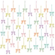Laços de fita decorativos, 60 peças, Meseey, 7,5 cm, cores pastel Laços de fita decorativos, 60 peças, Meseey, 7,5 cm, cores pastel