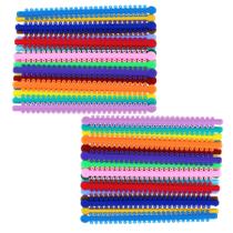 Laços de ligadura ortodôntica, anéis de vedação, faixas elásticas, 2000 unidades