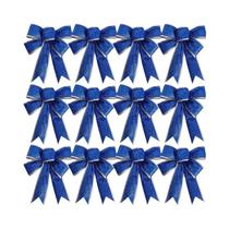 Laços De Natal Com Glitter, Pendentes De Fita Para Decoração De Árvore De Natal, Ornamentos Para