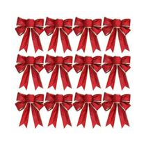 Laços De Natal Com Glitter, Penduradores De Fita Para Decoração De Árvore De Natal, Ornamentos Para Laços De Natal Com Glitter, Penduradores De Fita Para Decoração De Árvore De Natal, Ornamentos Para