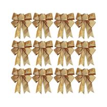 Laços De Natal Com Glitter, Penduradores De Fita Para Decoração De Árvore De Natal, Ornamentos Para Laços De Natal Com Glitter, Penduradores De Fita Para Decoração De Árvore De Natal, Ornamentos Para