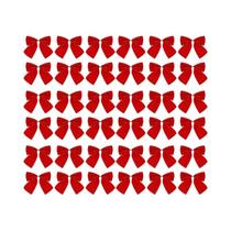Laços De Natal Dourados E Vermelhos 12 24 36pcs 55cm Pequenas Decorações Para Árvore De Natal E