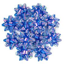 Laços de presente WRAPAHOLIC, 10 cm, roxos, holográficos, pacote com 12