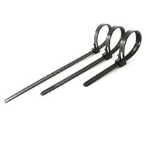 Laços de zíper reutilizáveis HS Sorted de 15 a 20 25 cm (pacote com 200) de nylon