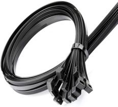 Laços de zíper XINGKEDA 40 cm, extra grandes, 200 kg, resistência à tração, pacote com 19 Laços de zíper XINGKEDA 40 cm, extra grandes, 200 kg, resistência à tração, pacote com 19