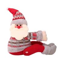 Laços Para Cortinas De Natal Com Tema De Papai Noel, Rena E Boneco De Neve, Decoração Para Casa