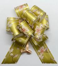 Laços Pronto Para Presente e Embalagem Laço Luxo Flor Grande 10 unidades