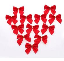 Laços Vermelho 72 PÇS Enfeites Árvores De Natal Maravilhosas