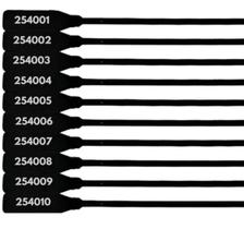 Lacre 55 cm numerado c/100 un