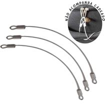 Lacre cabo de aço para bagagem (kit 3 unidades) - MUNDIAL CABOS Lacre cabo de aço para bagagem (kit 3 unidades) - MUNDIAL CABOS